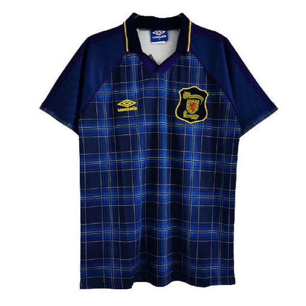 Tailandia Camiseta Escocia Replica Primera Ropa Retro 1994 1996 Azul